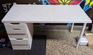 White desk