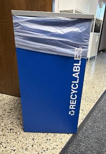 trash can metal