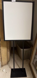 Easel sign holder black 23x60