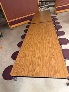 Midwest Folding Products  Shur-LOK Mobile Cafeteria Table