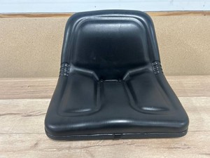 $90 Black Talon High-Back Lawn Mower Seat, Black, Model# 115000BK