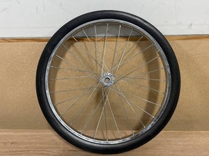 $80 Marathon Tires Flat-Free Tire on Steel Spoke Rim, 34in. Bore, 26 x 2.125in.