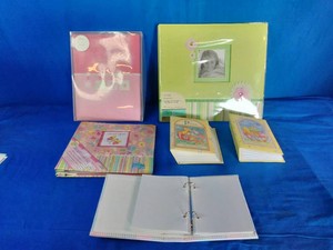 Unused pre-designed photo scrapbooks
