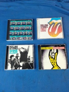 Four CD albums by the legendary rock band The Rolling Stones.