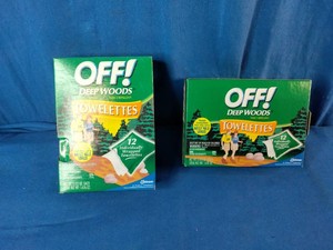 OFF Deep Woods Towelettes