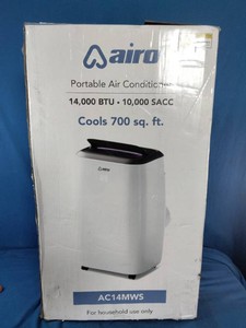 Like New  Airo Comfort 14,000 BTU Portable Air Conditioner