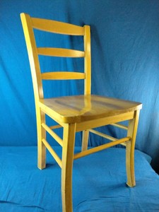 Ladder-back chair