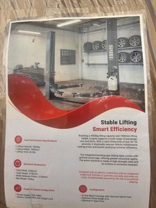 2026 - Unused - 10000LBS TWO-Post Lift - TPL
