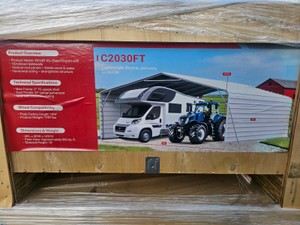 2026 - Unused - High-End Carport - SDLC2030FT