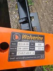 2026 - Unused - WOLVERINE - Quick coulper 11 - QC11-26-10G