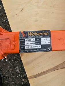 2026 - Unused - WOLVERINE - QUICK COUPLER 3 - QC3-26-14G