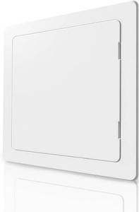 Access Panel for Drywall - 24x24 inch - Wall Hole Cover - Access Door - Plumbing Access Panel for Drywall - Heavy Durable Plastic White