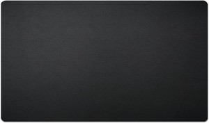 Nekmit Leather Desk Blotter Pad 24 x 14 Inches, Flat, Non-Slip, Waterproof, Black