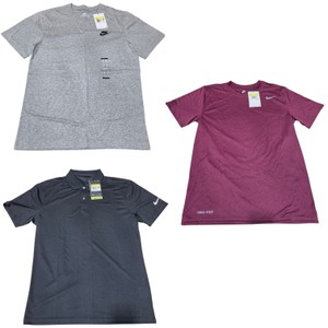 Lot of 3 Nike Mens Small Shirts  Dri-FIT Training Tee, Golf Polo & Sportswear T-Shirt, NWT
