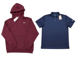 Nike Mens XXL Hoodie & Golf Polo Shirt  New with Tags  2 Pieces