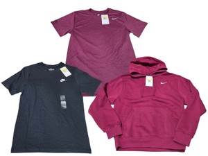 Over $100 MSRP Nike Mens Small Clothing Lot  Hoodie, Dri-FIT Tee & Tall T-Shirt, 3 Pieces NWT
