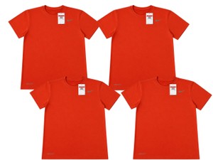 Over $100 MSRP Lot of 4 Nike Dri-FIT Mens Training T-Shirts Size Large Orange New With Tags