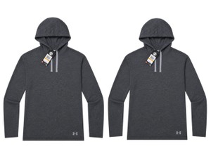 Lot of 2 Womens Under Armour Hooded Long-Sleeve Shirts Size Small New With Tags