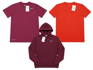 3-Piece Mens Nike Size Small Apparel Lot  Hoodie & 2 Dri-FIT Shirts  New With Tags