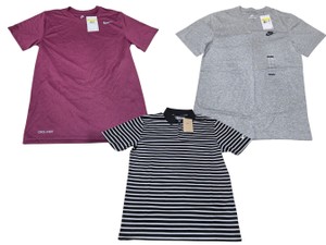 3-Piece Mens Nike Size Small Shirt Lot  Dri-FIT Golf Polo & T-Shirts  New With Tags