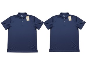 2-Piece Mens Nike Golf Polo Shirt Lot  Navy Size XXL  New With Tags