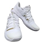 Under Armour UA Block City 2.0 Men’s Basketball Shoes White/Gold Size 10.5 – 3021377-100 Overstock