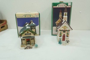 Christmas Village School & Church