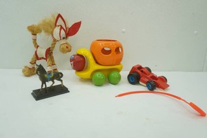 vintage toys and figurines
