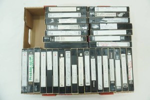 VHS tapes