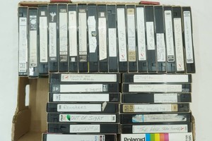 VHS tapes