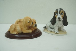 puppy ceramic collectible figurines