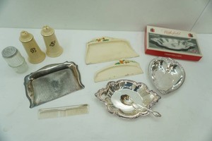 Silver Plate vintage items and other items