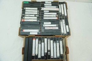 VHS tapes