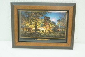 Bountiful Harvest by Terry Redlin Linen Design Plaque 9.5 x 12.5