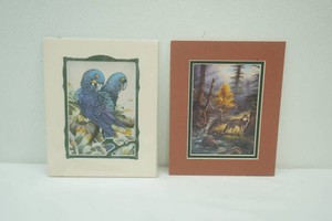 Idol Chatter watercolor by James Harris 8 x 10, Timberwolf art ny Rudi Reichardt