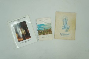 3 vintage Our redeemers Lutheran Church Pictorial directory