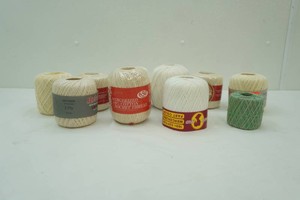 10 NEW Balls of 100% mercerized cotton crochet thread