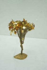 brass  metal decorative Tree 10 tall