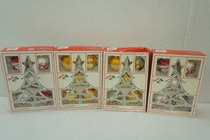Vintage Glass Christmas Balls