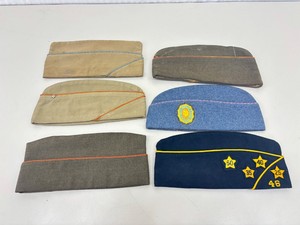 Lot of WWII etc Wool etc. Military Beanies