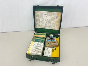 Lot of WWII Military Bullard First Aid Kit etc.