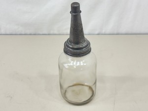 Antique The Master Oil Spout and Jar