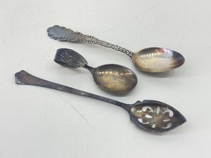 Lot 42.9 Grams of 3 Sterling Silver .925 Spoons