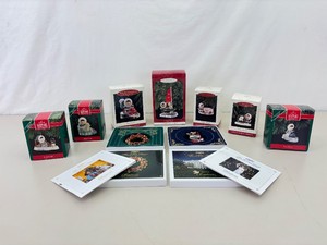 Lot of Vintage Frosty Friends Hallmark and White House Christmas Ornaments