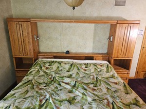 Retro King Bedroom Wall Unit
