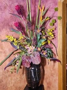 Silk Tropical Silk Bouquet