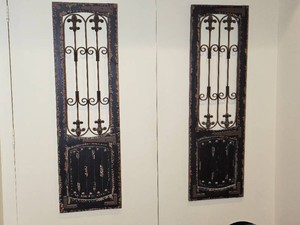 Fluer-De-Lis Gate Wall Hangings