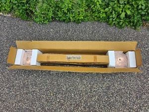 Front Gate Yard Copper Torch Lantern Pair, B