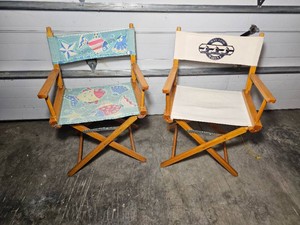 Folding Beach Directors Chairs