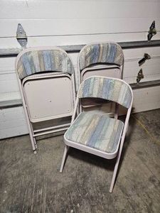 Folding Chairs Group of Four